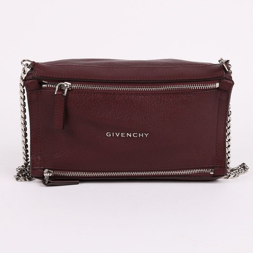 Givenchy burgundy pandora mini - burgundy,