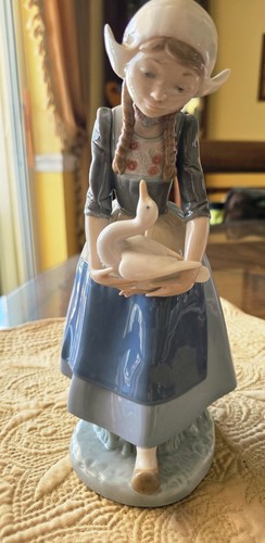 Rara statuina lladro - lladro, ragazza