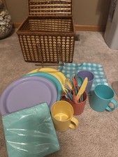 Cestino picnic vimini 4 - in,