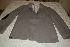 Fusaro Napoli, Giacca uomo, Beige, Lana. Sfoderata, tg 48 drop 6 slim, usata