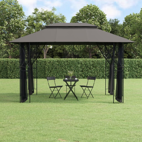 Gazebo with sidewalls - gazebo,