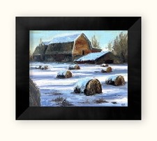 Dipinto olio originale Palouse