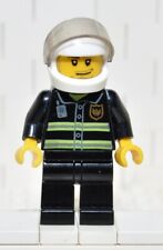 Lego Fire cty0166 Vigile del Fuoco pilota elicottero casco barba set 7206 2010