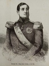 Lotto 2 Ritratti  1880 Regno di Napoli Borbone Ferdinando II Maria Principessa