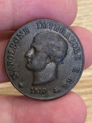 Soldo 1810 napoleone zecca - soldo,