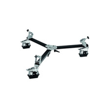 Manfrotto 114 Manfrotto Cine/Video Deluxe Dolly per treppiede 117X con 5 pollici Ruota