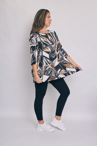 Maglia donna moda manica 4 - manica, 3/4