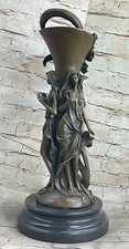 Vaso In Bronzo Art Nouveau Con