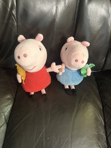Peppa pig george plush lot - pig,