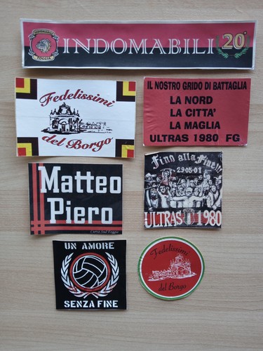 Adesivi ultras foggia - ultras,