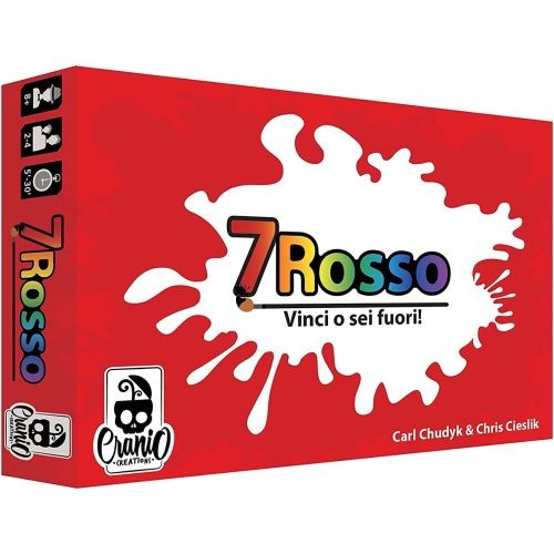 Cranio creations cc073 rosso - 7,