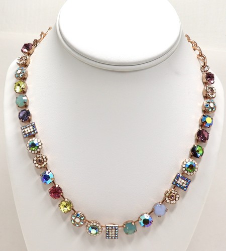 Collana floreale cristallo - floreale,
