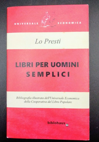 Libri per uomini semplici - uomini, –