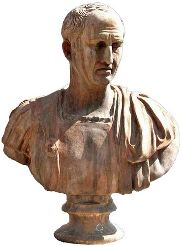 Marco tullio busto terracotta - tullio,