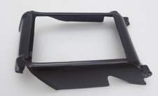 COPRI RADIATORE OLIO CORNICE CARBONIO DUCATI Monster 696 796 1100  frame r