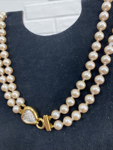 Collana perle doppio filo - collana,