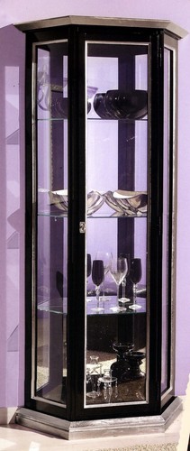 Vetrina legno trapezio - vetrina,