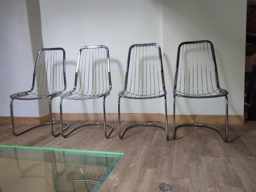 Chaises metal dans - 4,