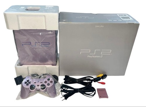Sony ps2 sakura pink - sakura, console
