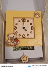 orologio da parete orsetto