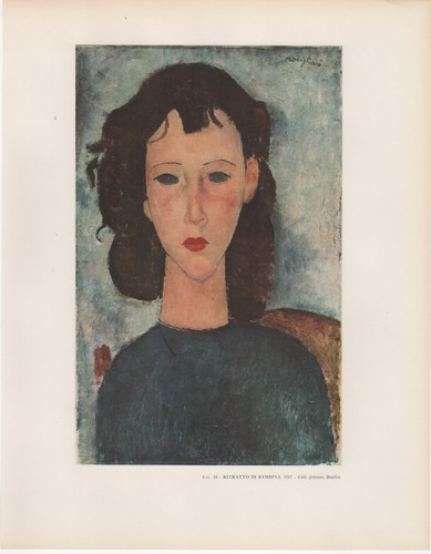 Amedeo modigliani ritratto - modigliani,
