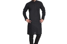 Abito uomo Kurta tessuto