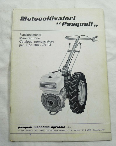 Motocoltivatore pasquali - motocoltivatore,