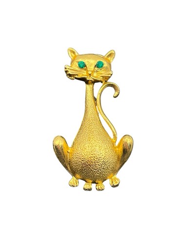 Spilla vintage gattino gatto