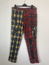 Pantalone punk bondage zip