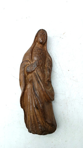 Antica piccola scultura legno - antica,