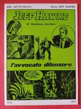 Jeff Hawke "Sydney Jordan" 16' avventura Camillo Conti 1975