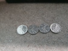 Monete Da 50 Lire Piccole 1990/92/93/95 Repubblica Italiana 4 Pz 