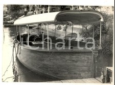 1967 SICILIA (?) Una barca da diporto ormeggiata a riva *Foto ARTISTICA 19x14 cm