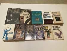 Ayn Rand Book Lot Of 11 (10