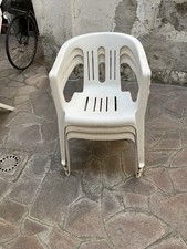 IPAE-PROGARDEN Ischia Sedia da Giardino - Bianca