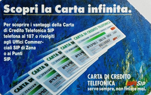 Carta telefonica sip - carta,