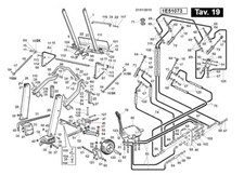 Coperchiella D.52-7 trattorino rasaerba ORIGINALE GIANNI FERRARI 00.07.06.0020