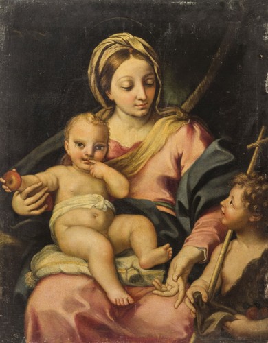 Antico quadro att - ., carlo