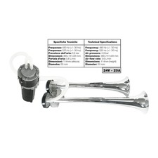 Tromba Bitonale Universale 24V