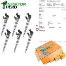 6x 0445110047 Iniettore Bosch