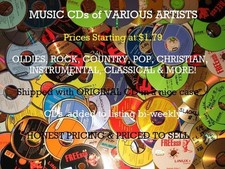 Music CDs of Various Artists