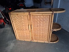 Scarpiera in bambù Vintage