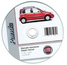 Fiat Panda - anche 4x4, GPL, Bifuel (2003-2012) manuale officina su cd