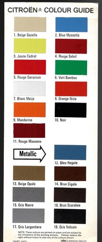Brochure foglio singolo