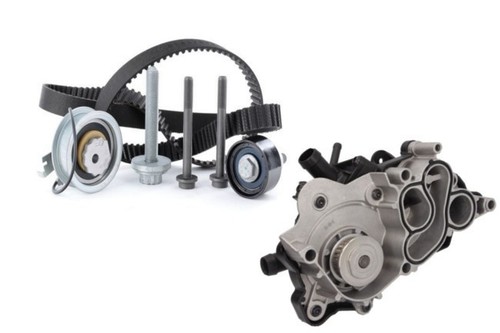 Kit distribuzione con - distribuzione, pompa