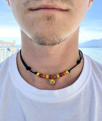 Collana fatta mano - collana,