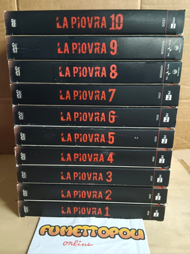 Piovra serie 10 stagioni - piovra,