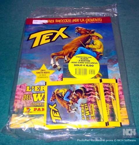 Album figurine tex - figurine, del