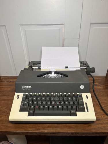 Olympia report deluxe - report, electric