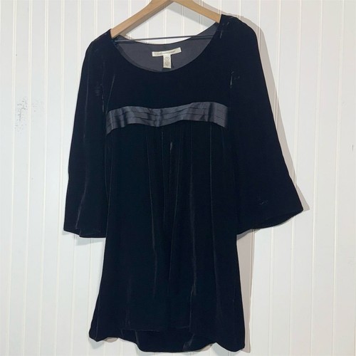 Abito dvf seta velluto nero - dvf,